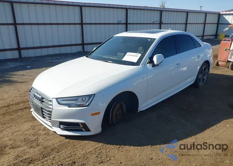 2018 Audi A4 2.0T Premium/2.0T Tech Premium z USA, uszkodzony, nr VIN WAUENAF4XJA037847